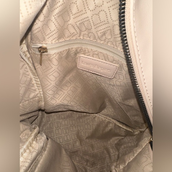 RARE Pink Laura Biagiotti Deadstock Travel Backpack - Picture 4 of 10